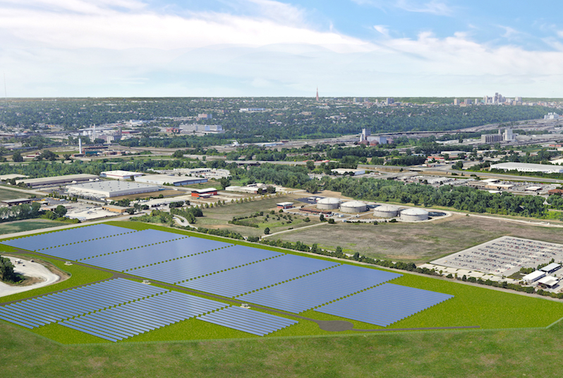 Evergy to build 10MW of solar at KC power plant