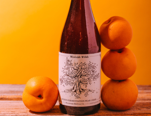 The Giving Grove & Boulevard Brewing collab on pear cider